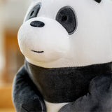 Peluche grande Panda seduto della collezione We Bare Bears