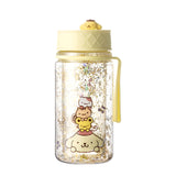 Borraccia Glitterata con Personaggi Sanrio