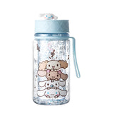 Borraccia Glitterata con Personaggi Sanrio