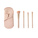 Set Pennelli da Trucco (4 pezzi) con Custodia