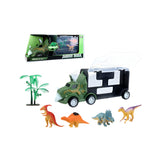 Camion con 8 Piccoli Dinosaurri