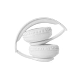 Cuffie Wireless Pieghevoli con Pattern CD (Bianco)