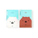 Set 2 Block Notes We Bare Bears - 40 Pagine