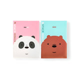 Set 2 Block Notes We Bare Bears - 40 Pagine