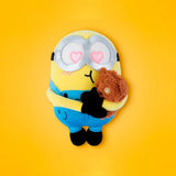 Peluche Minions - Bob abbraccia Tim (20cm)