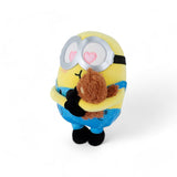 Peluche Minions - Bob abbraccia Tim (20cm)