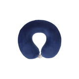 Cuscino da Viaggio in Memory Foam - Blu Navy